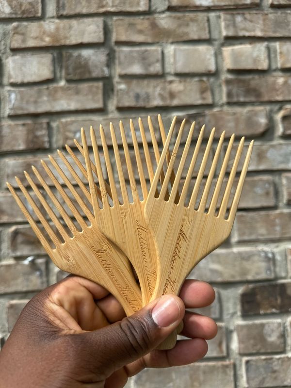 Wooden Hair Combs