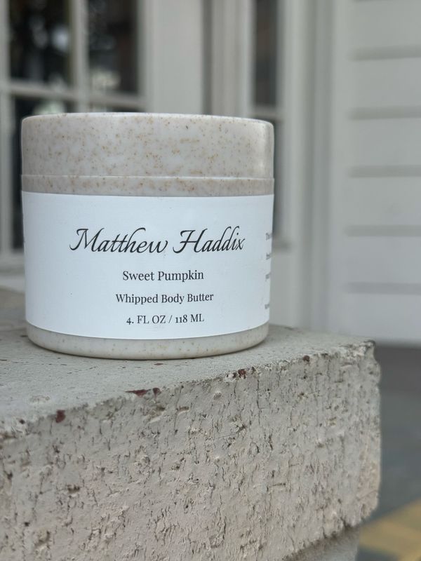 Whipped body butter