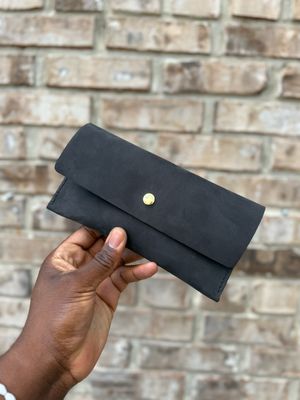 Leather clutch 