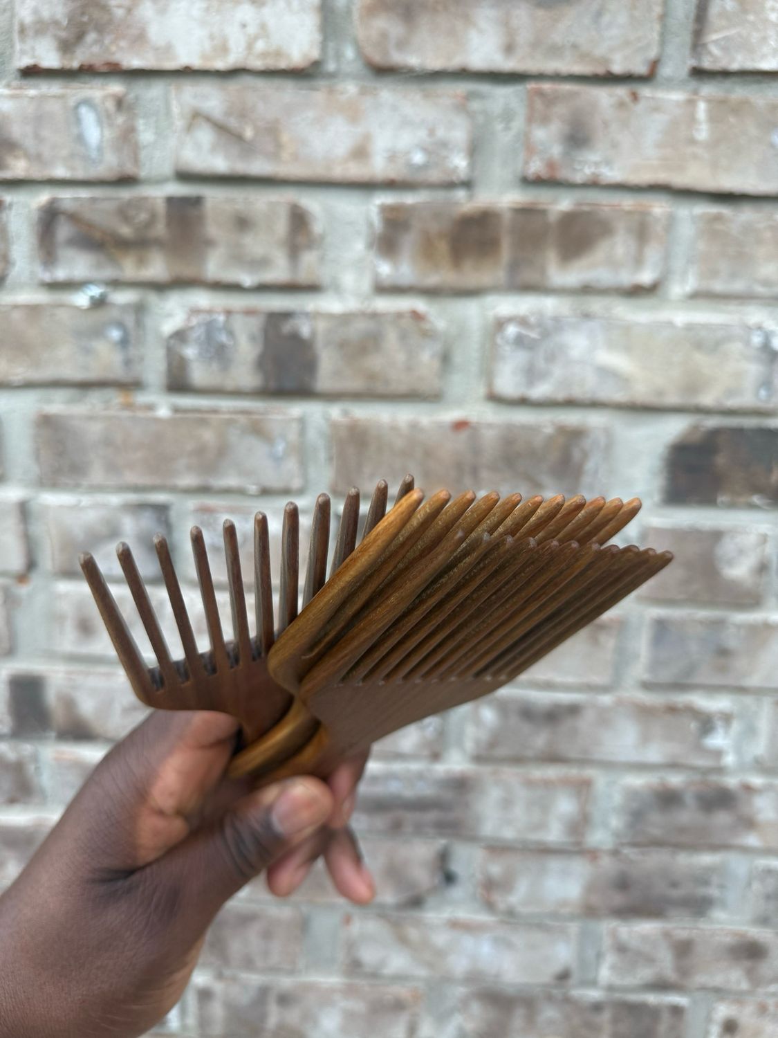 Wooden Hair Combs