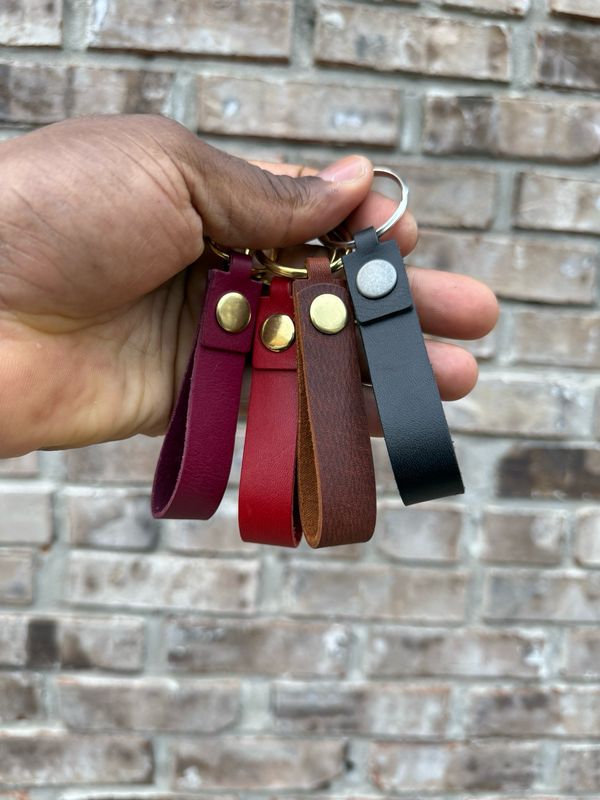 Leather Keychains (Custom)