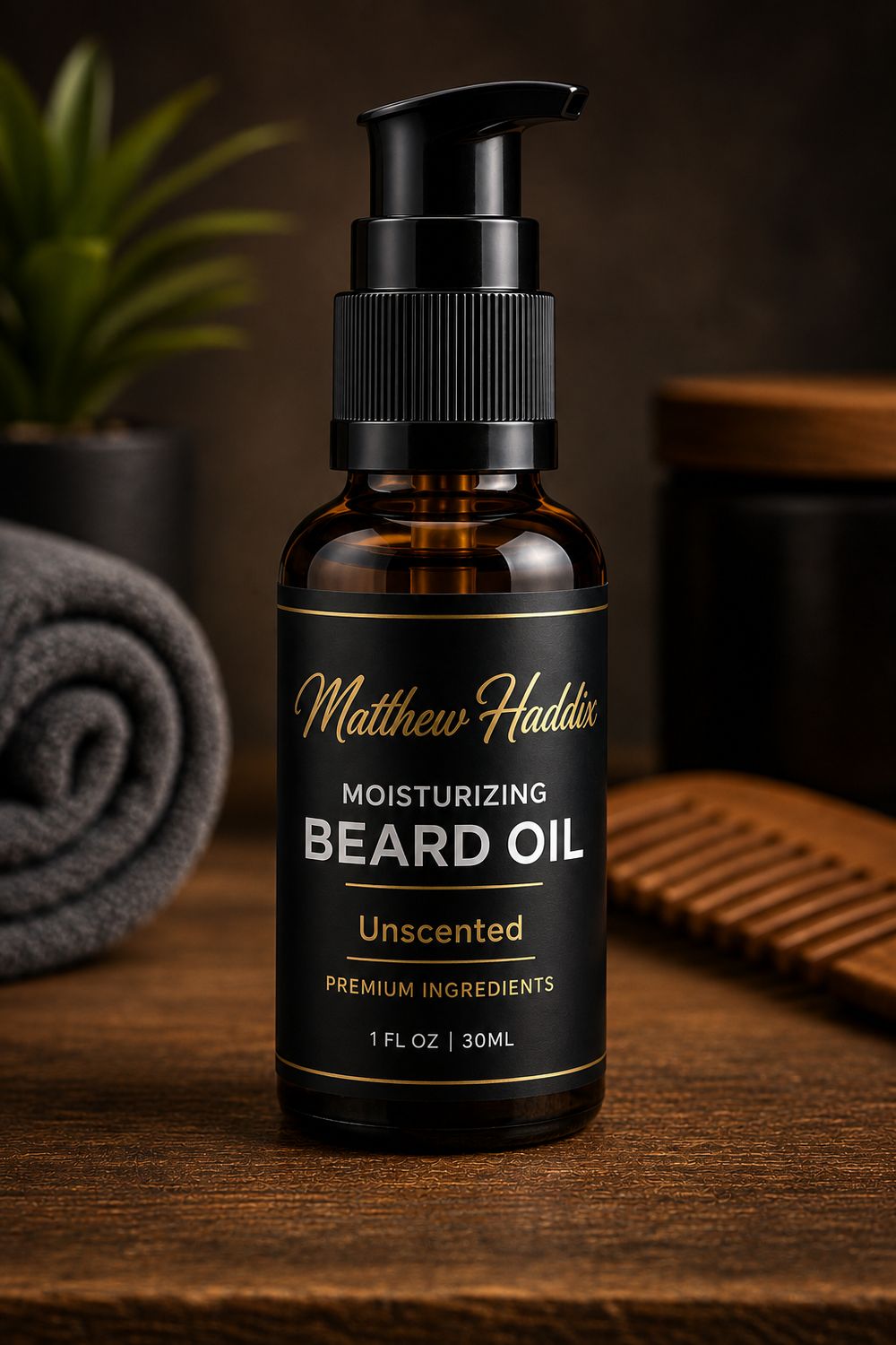 Hair & Beard Moisturizing oil