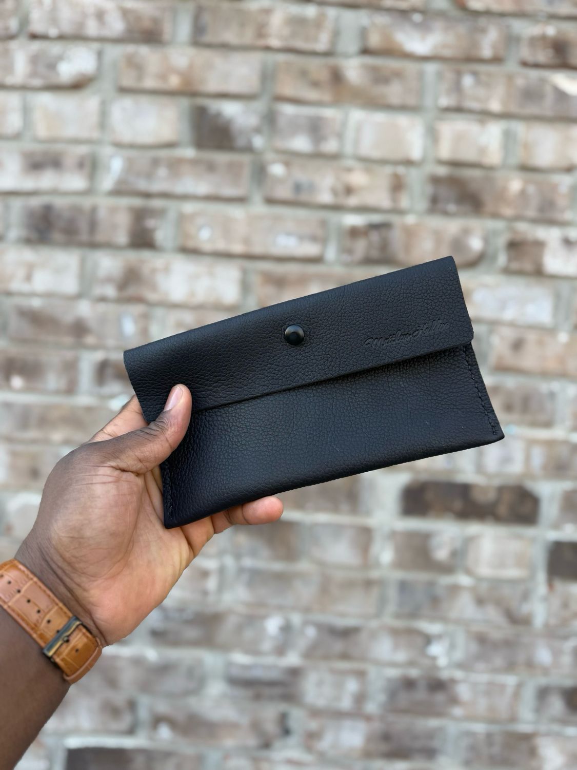 Women’s Clutch (Bison Leather)