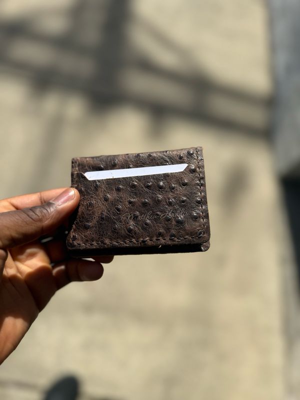 The “E” Embossed Ostrich 