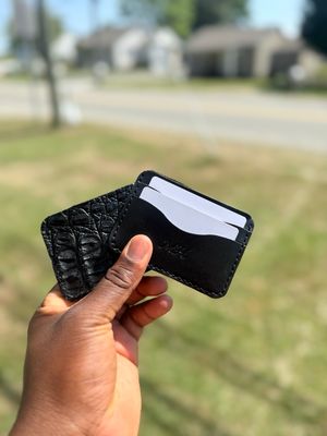 The “Novice” Alligator & Black Leather  