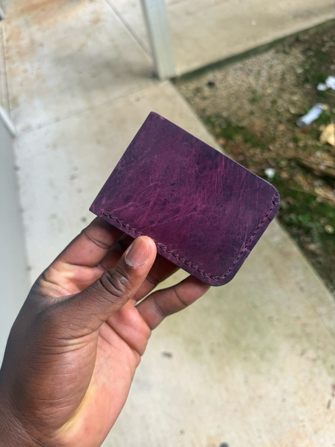The “Ritten” Rustic Purple Bifold 