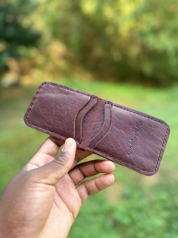 The “Ritten” Bison Bifold Wallet 