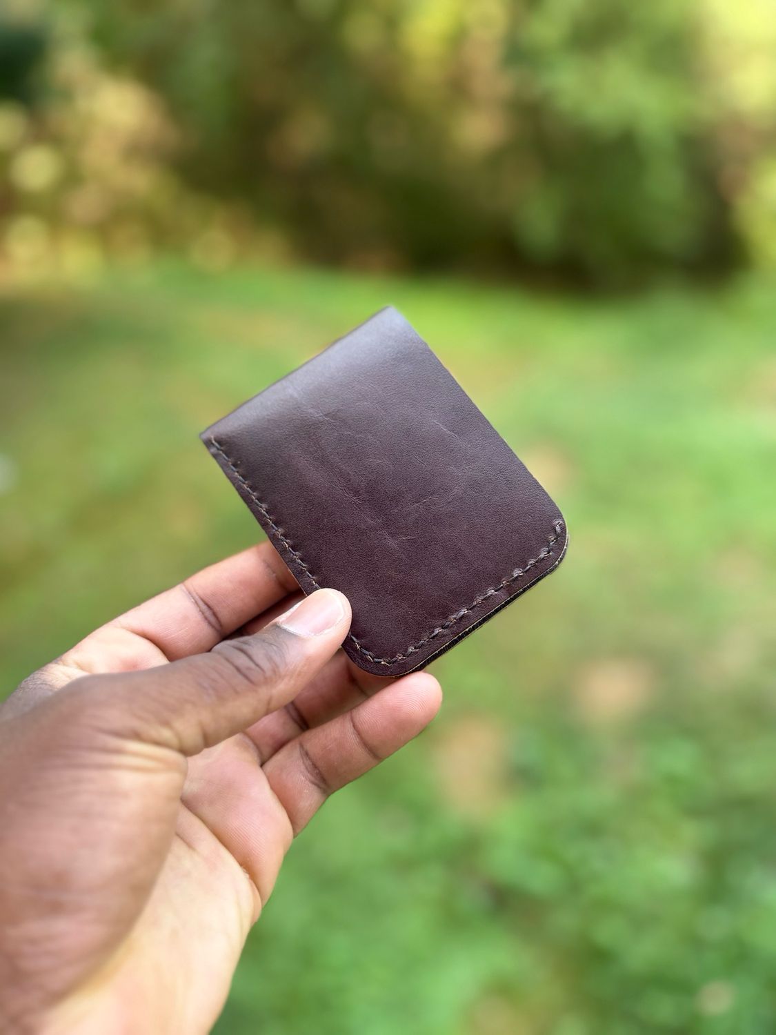 The “Ritten” Chocolate Brown Bifold Wallet