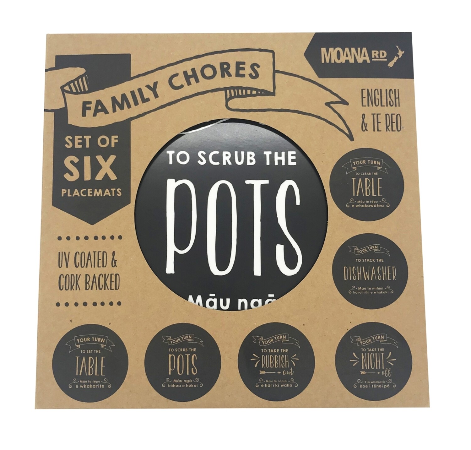 Family Chores Placemats
