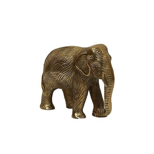 Antique Gold Elephant Decor