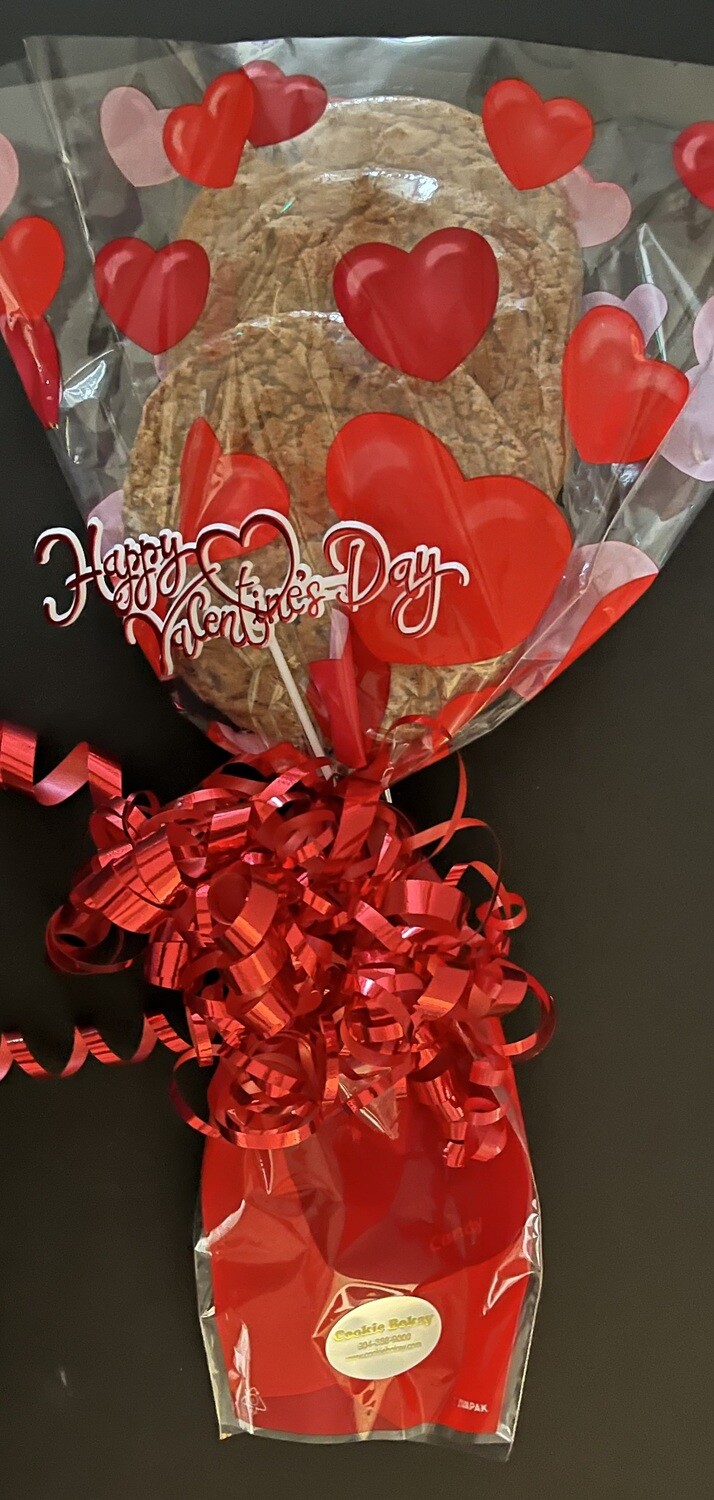 Valentine Triple Long Stemmed Cookies