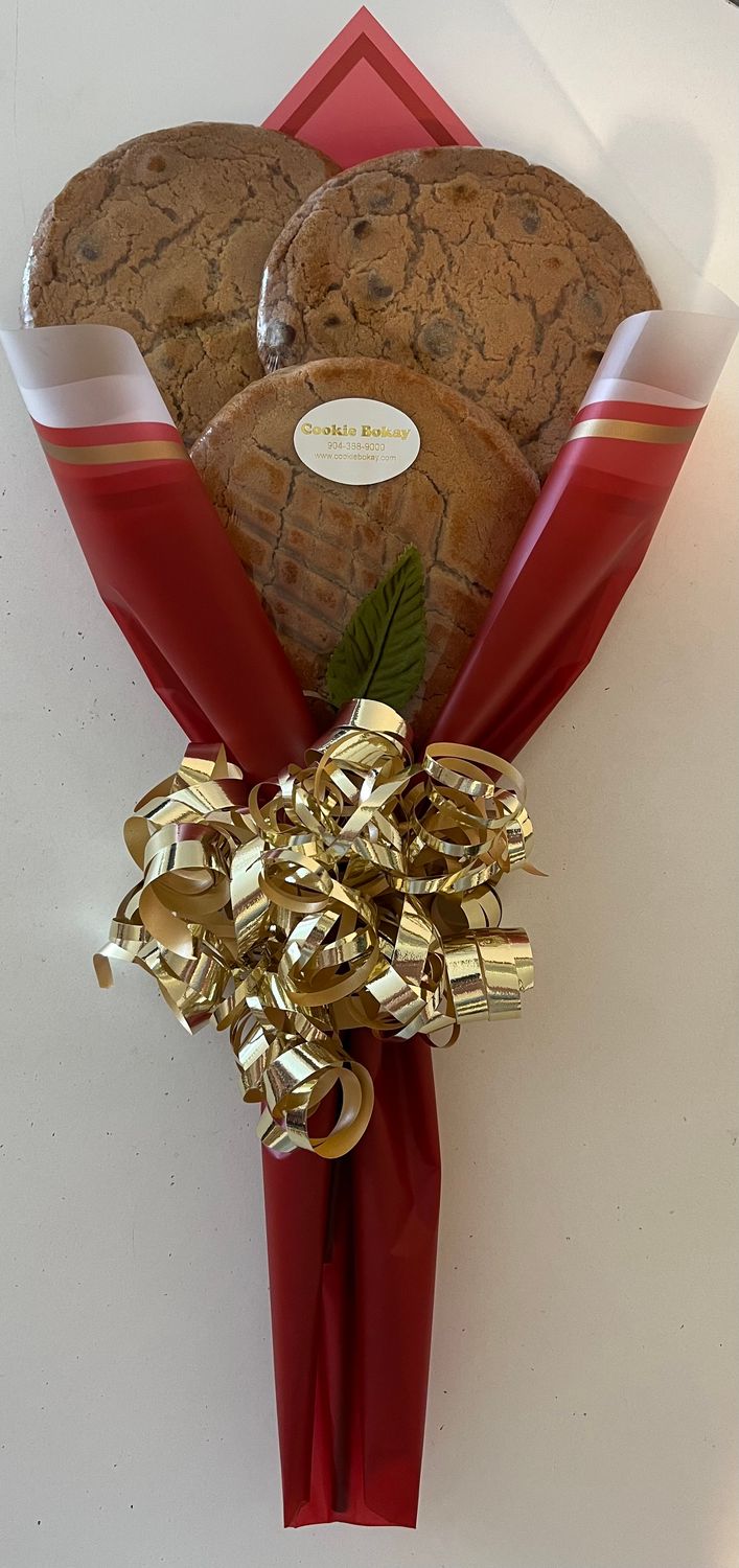 Triple Long Stemmed Cookies