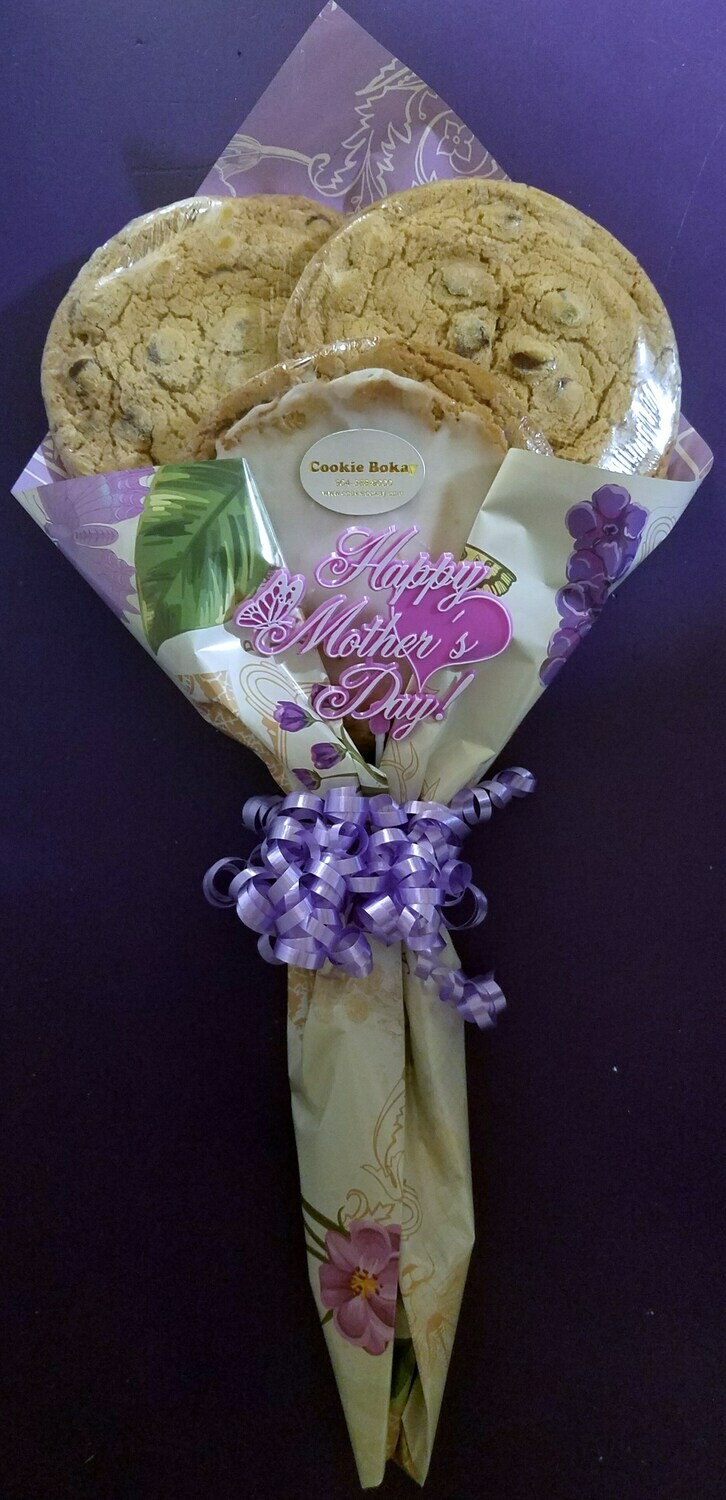 Mother's Day Triple Long Stem Cookie