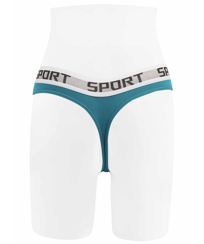 Thong Cotton Underwear b2126-( 6 Pcs)