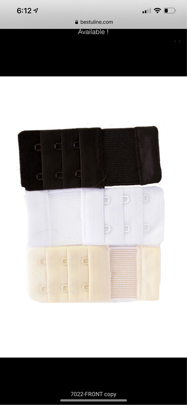 2 Hook Bra Extender