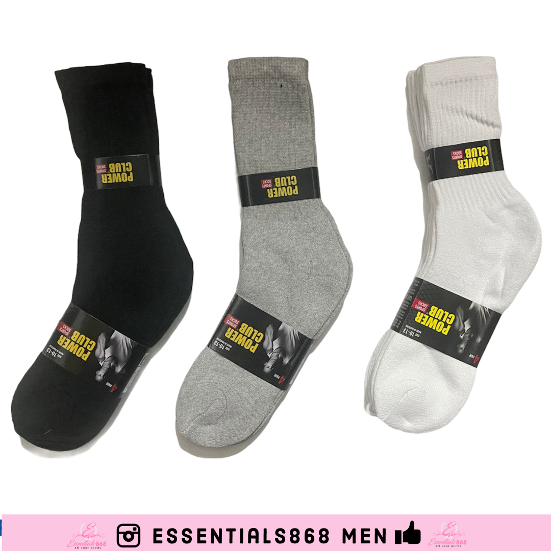 Men Sports Socks - 3 Paris