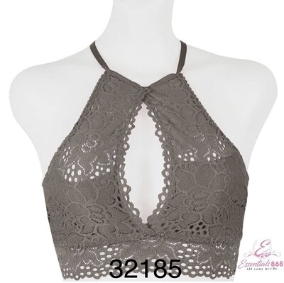 High-Neck Halter Bralette(32185)