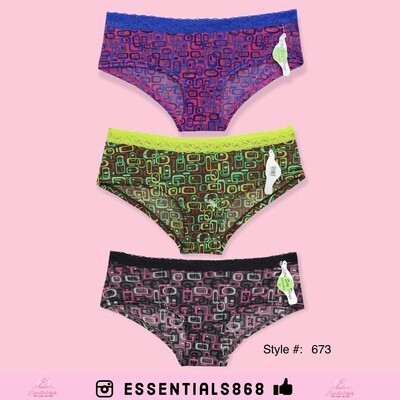 Bikini cut underwear 3 For $40
