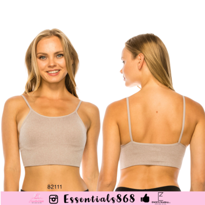 Essentials868 - Padded Plain C & D CUP BRA ✓Regular Padded. ✓Has