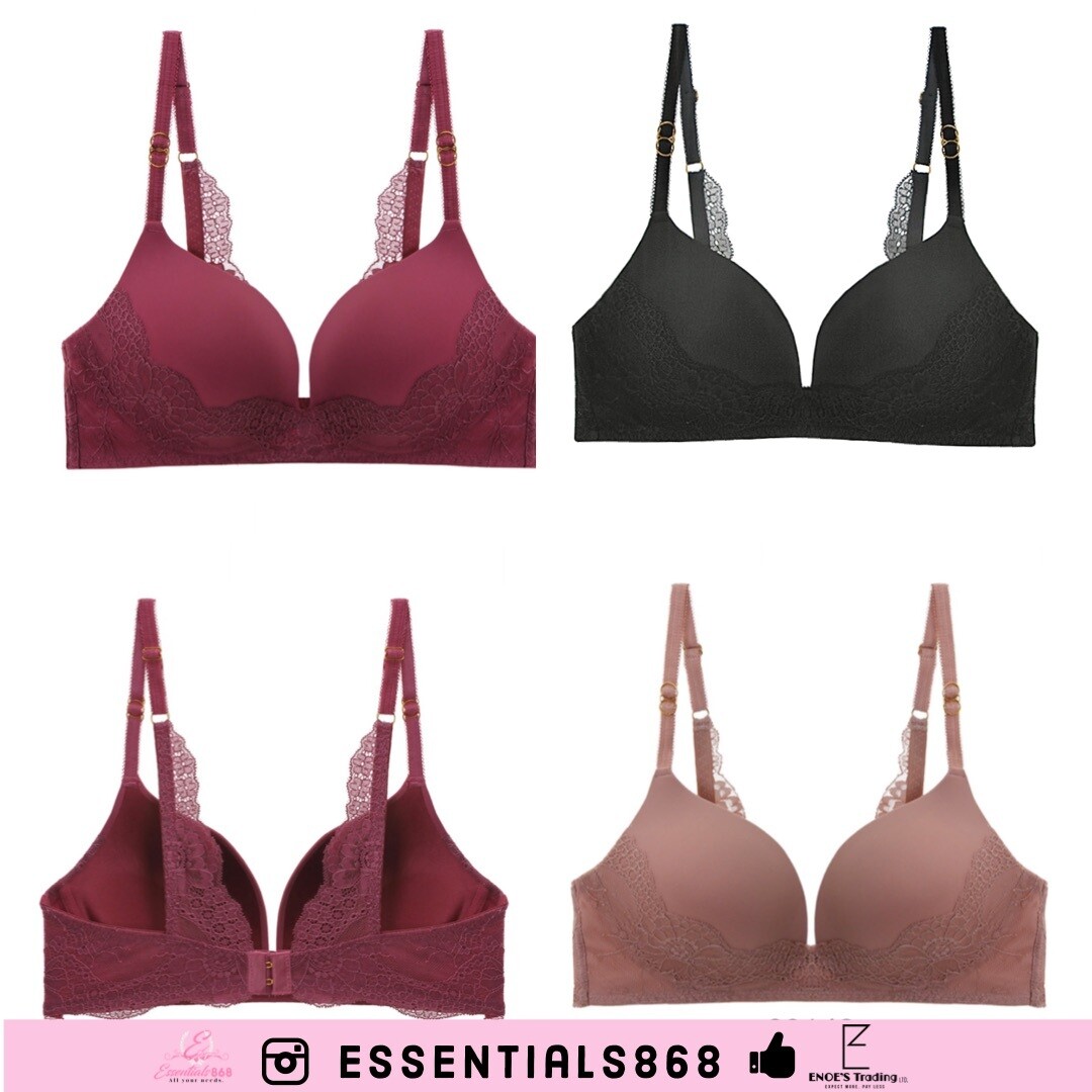 Solid Wirefree Demi Bra