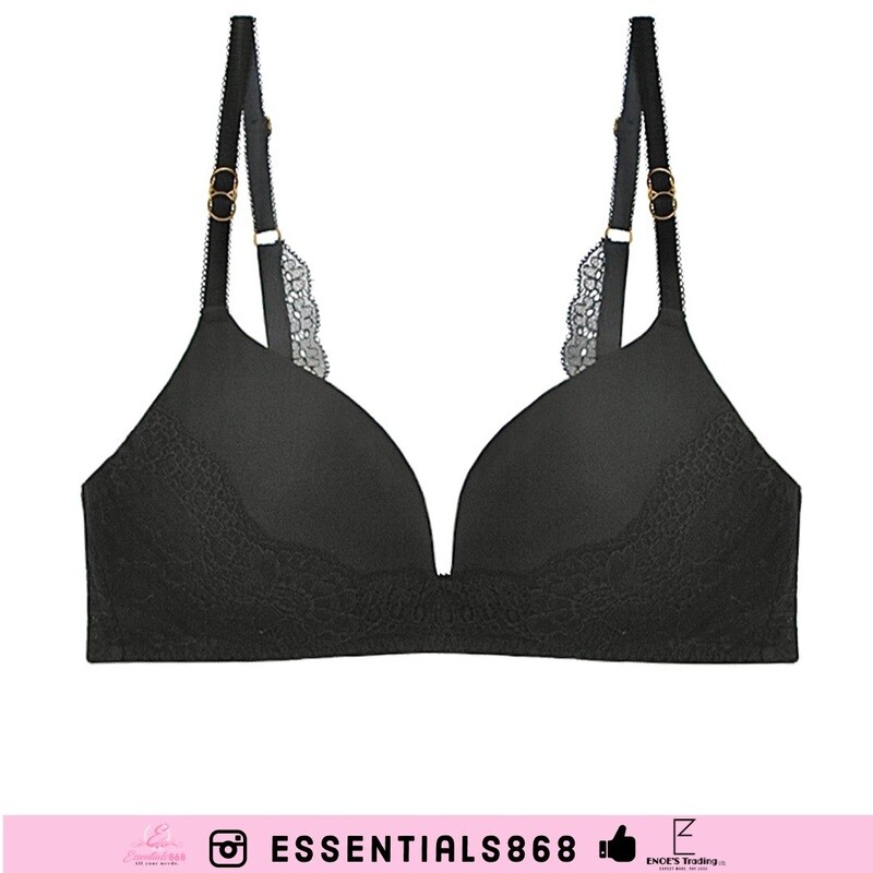 Solid Wirefree Demi Bra