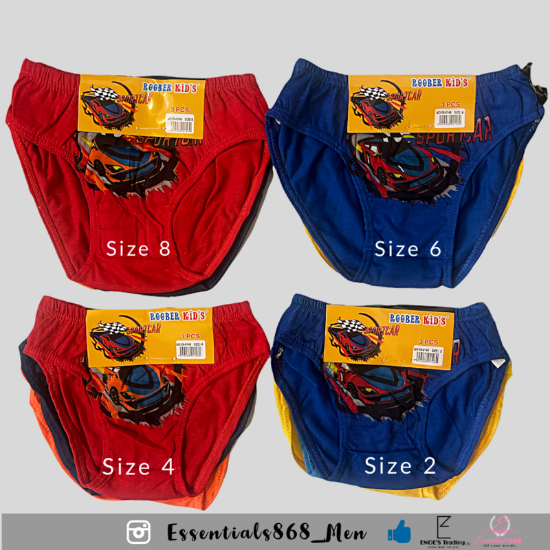 Children Jockey Shorts - 3 PCs