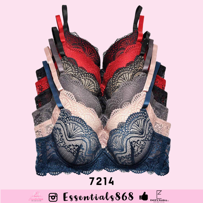 Floral Overlay Bra 