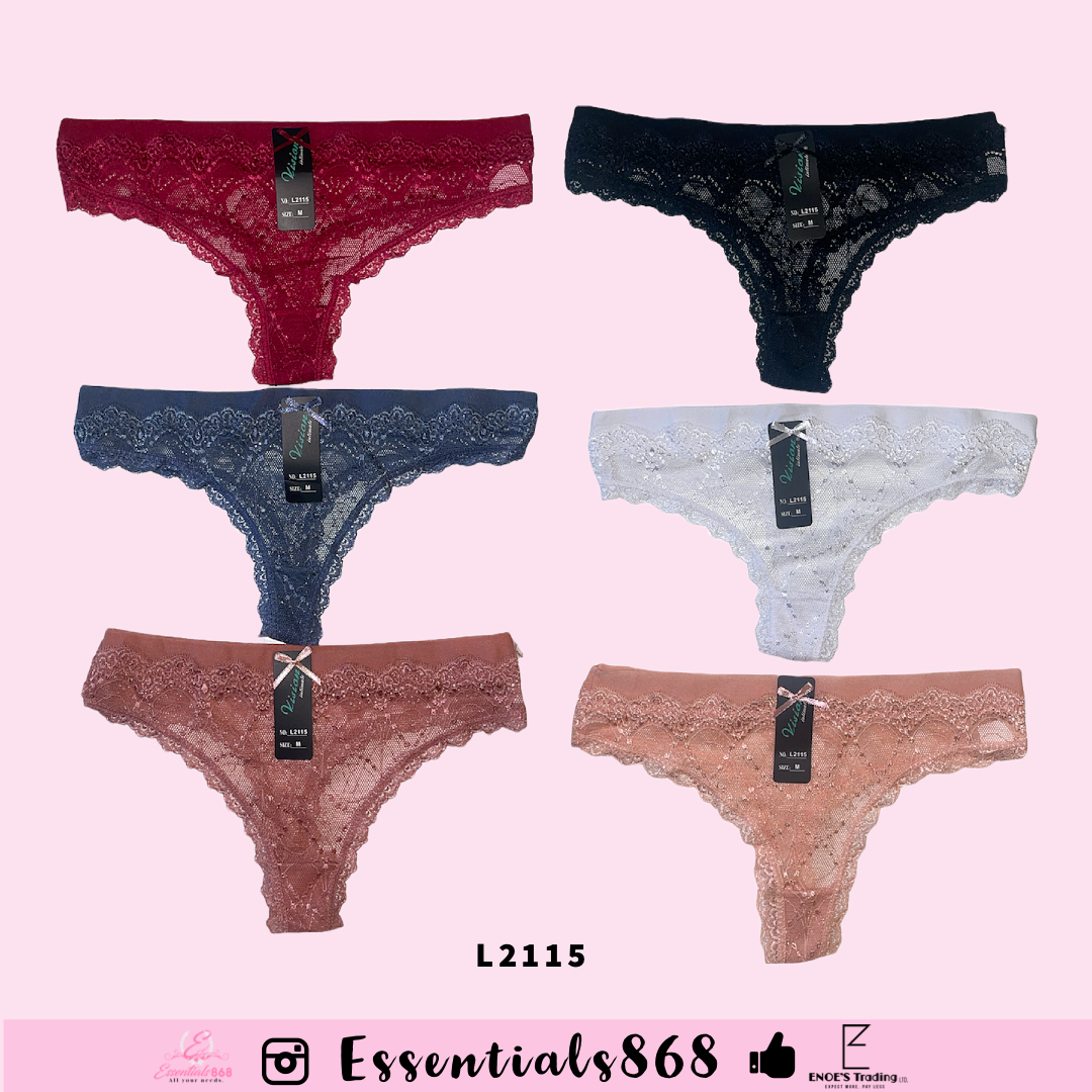 Lace underwear - 6 PCs 