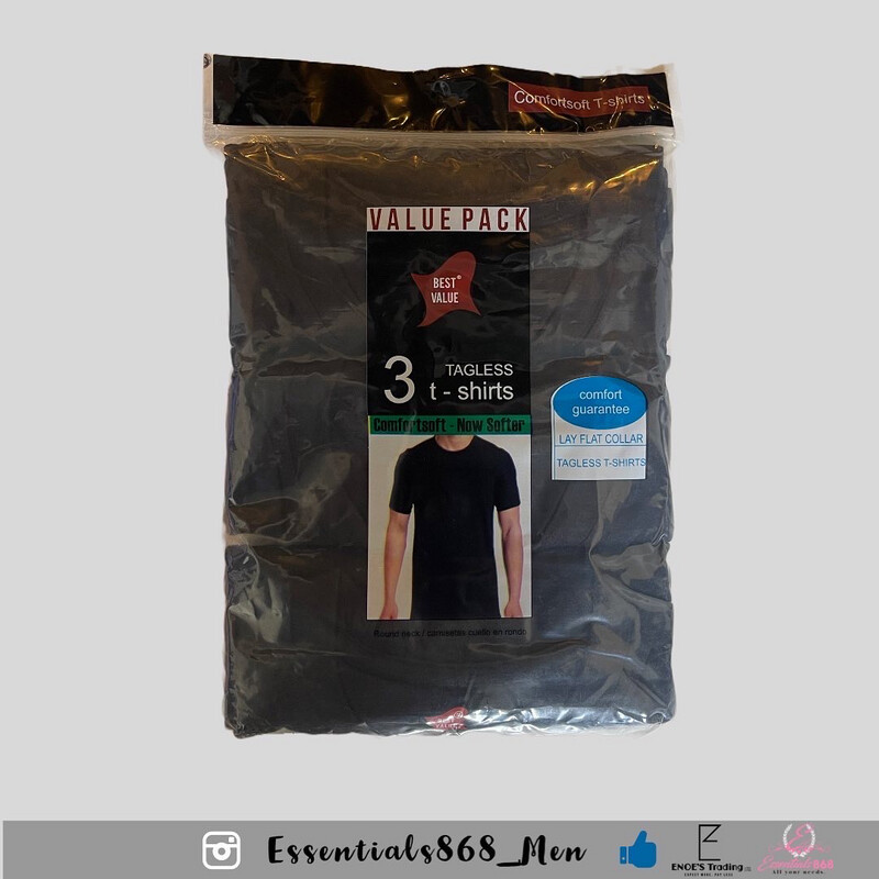 Tagless Cotton Jersey - 3 Pack