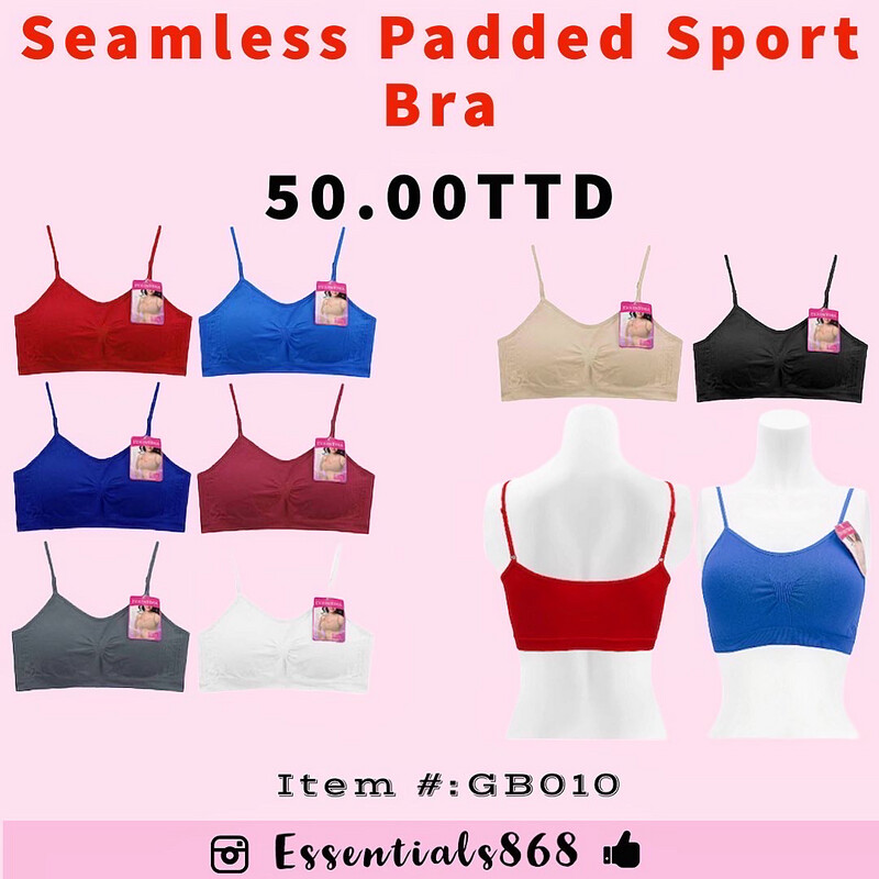 Seamless Padded Sport Bra - Bra Only 