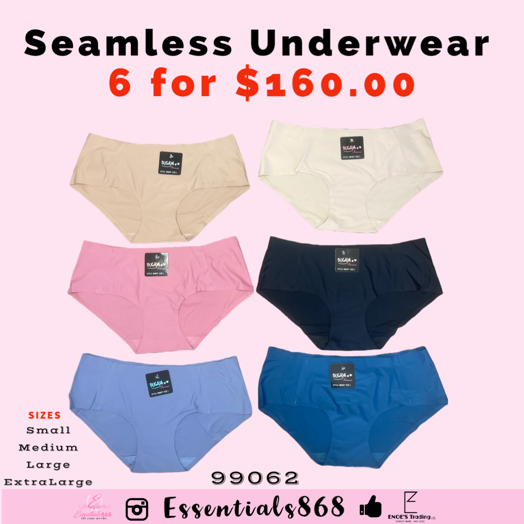 Seamless Full Cut Underwear (6 PCS)