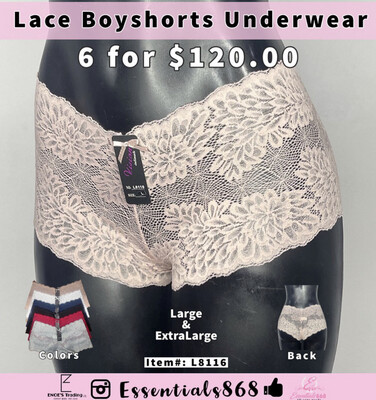 Lace Boyshorts Underwear