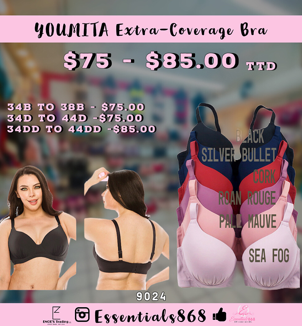 Extra Coverage Bra - B Cup