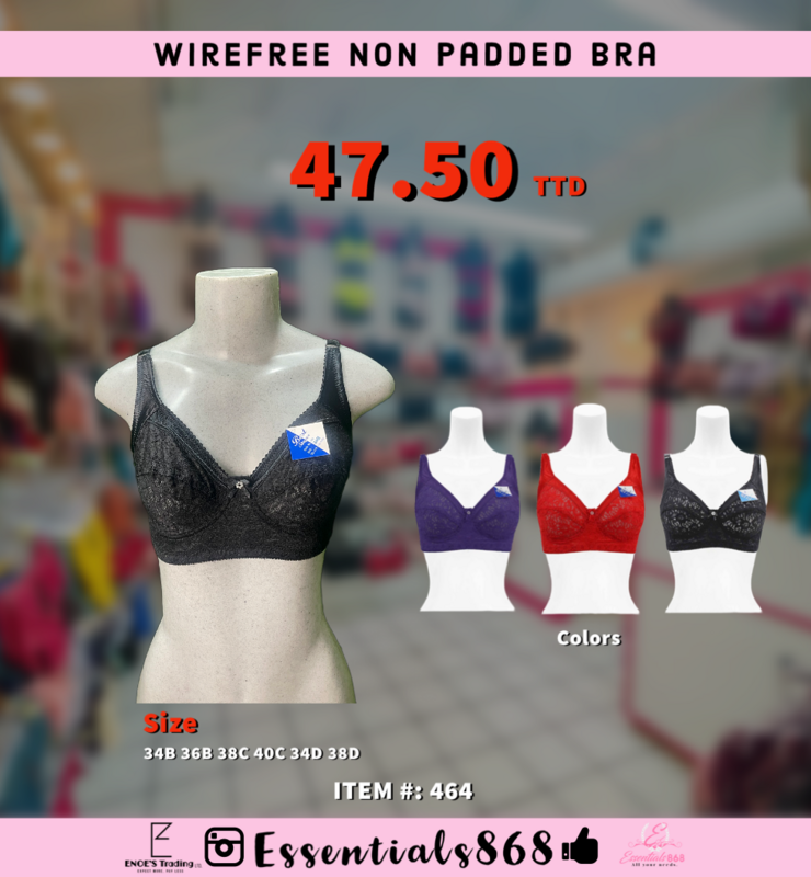 Wireless NonPadded Bra