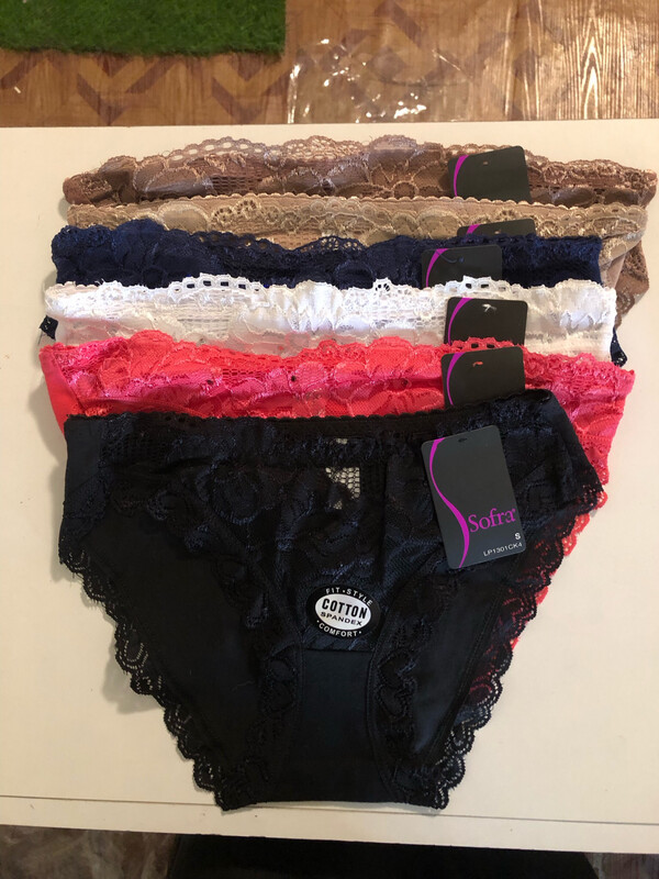 Cotton &amp; Lace Underwear