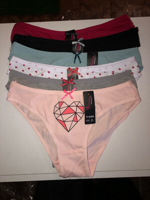 Cotton Underwear (5 for 100)