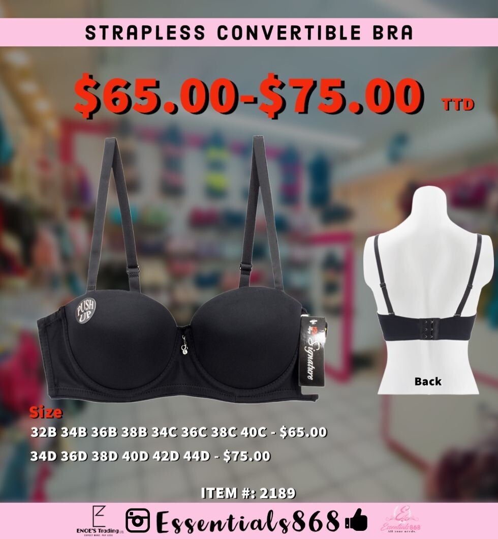 Strapless Convertible Bra
