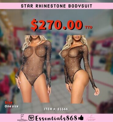Star Rhinestone Bodysuit