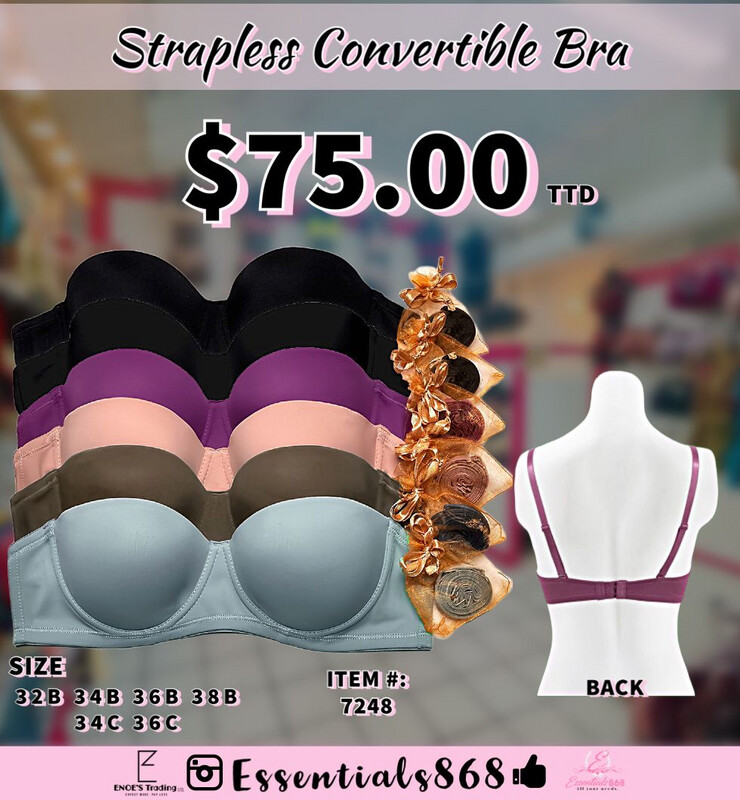 Strapless Convertible Bra