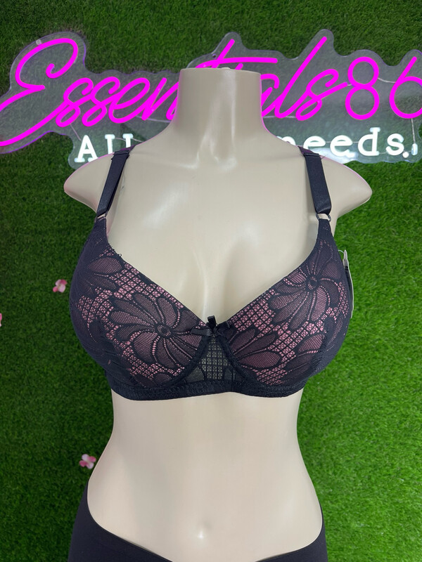 Lace D Cup Bra