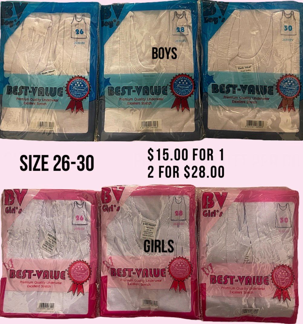 Best Value Kids Vest -1 Dozen