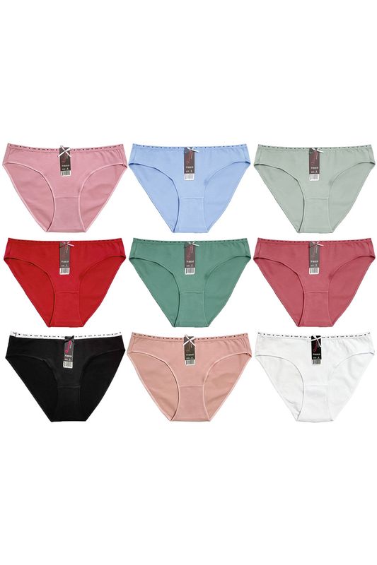 Cotton Highcut Underwear - B30129( 6 PCs)
