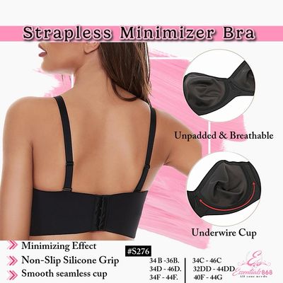 Minimizer Strapless bra