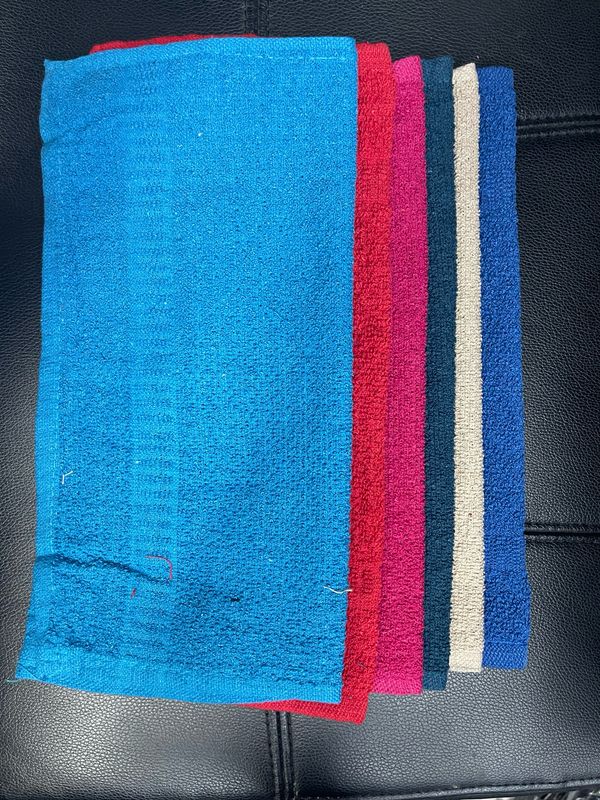 Cotton Wash Rags -6 Pcs