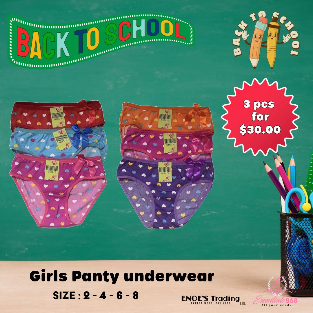 Children Underwear - 3 Pcs