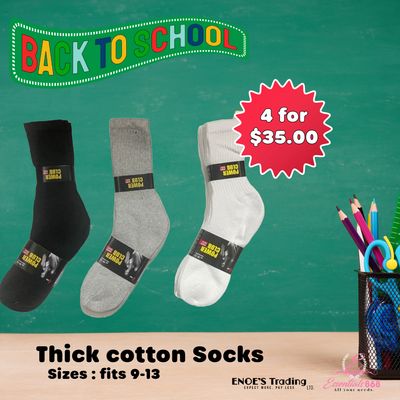 Men Sports Socks - 3 Paris