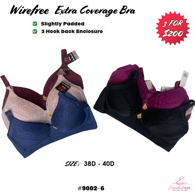 Wirefree Extra coverage Bra
