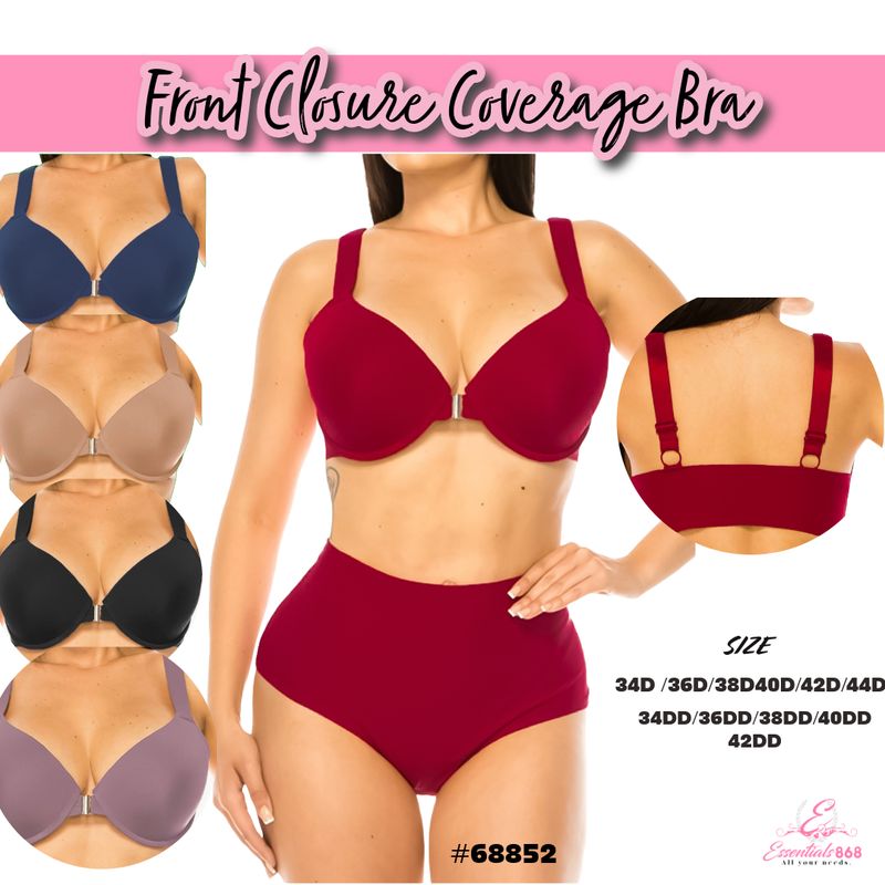 Front Closure Coverage bra
