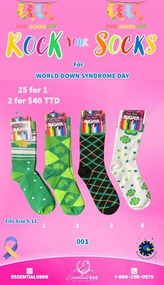 Funky Colored Socks