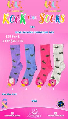 Funky Colored Socks